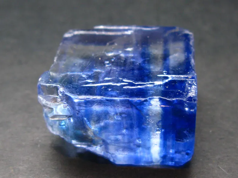 Blue Halite Crystal From USA - 1.2" - 35.25 Grams