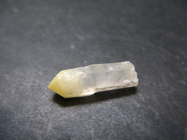 Rare Mango Quartz w/ Hallyosite Crystal From Colombia - 1.0" - 2.50 Grams