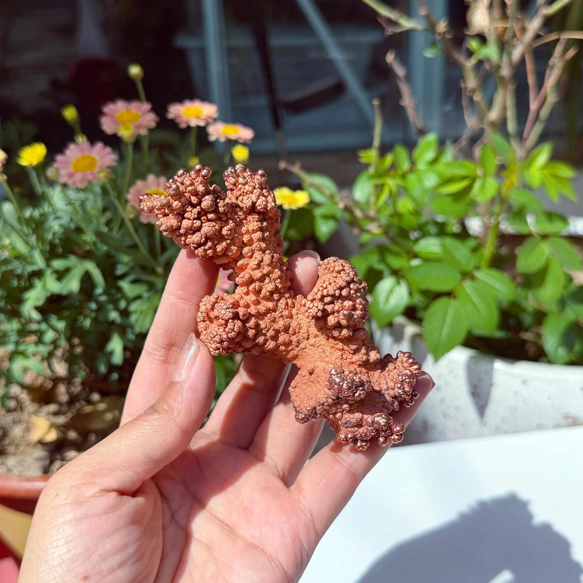 Native Copper Crystal Cluster