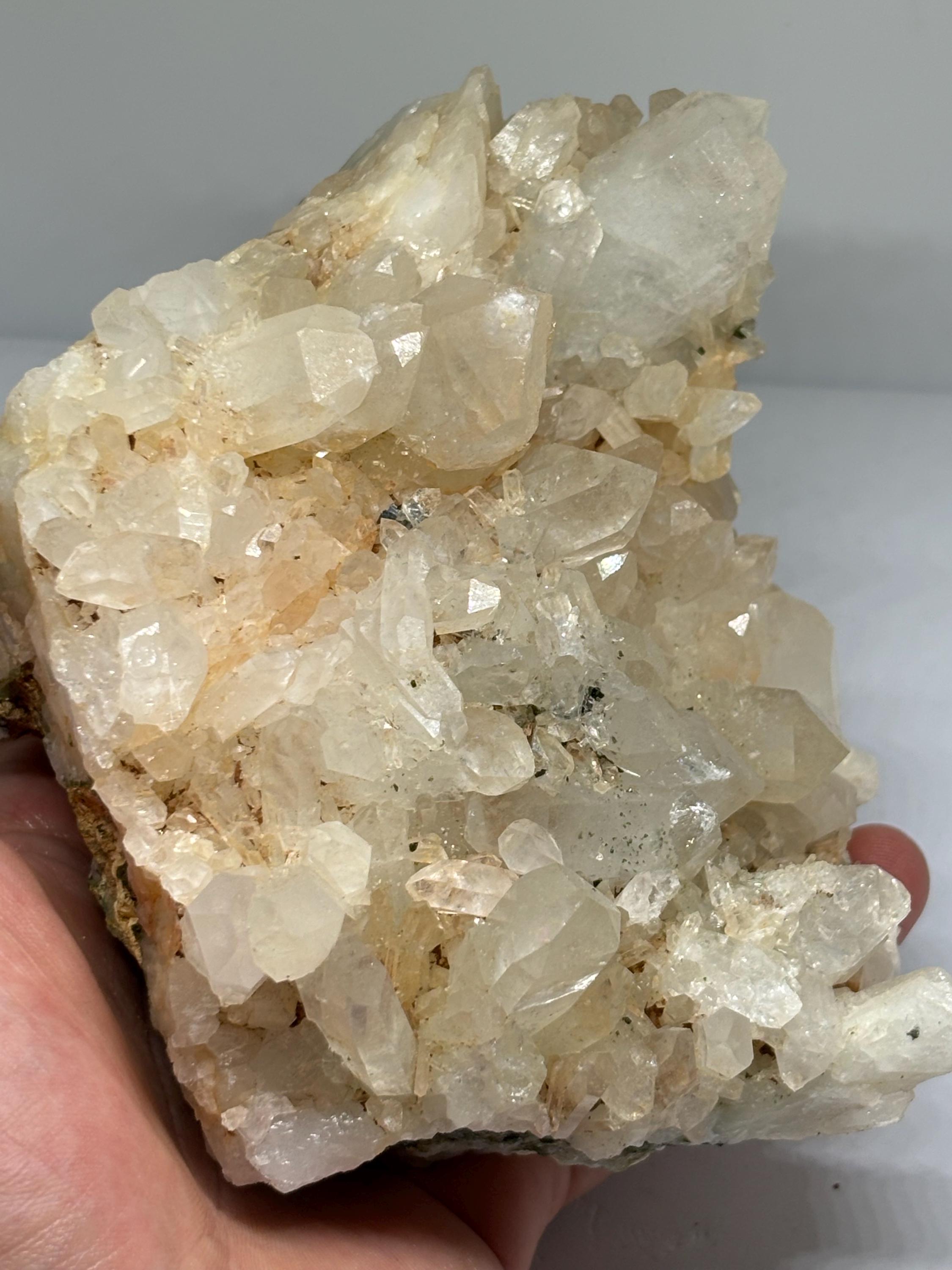 Clear Quartz Crystal Cluster, 1356g