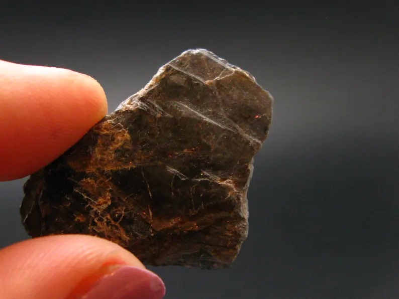 Fine Axinite Crystal from Russia - 1.3" - 5.77 Grams