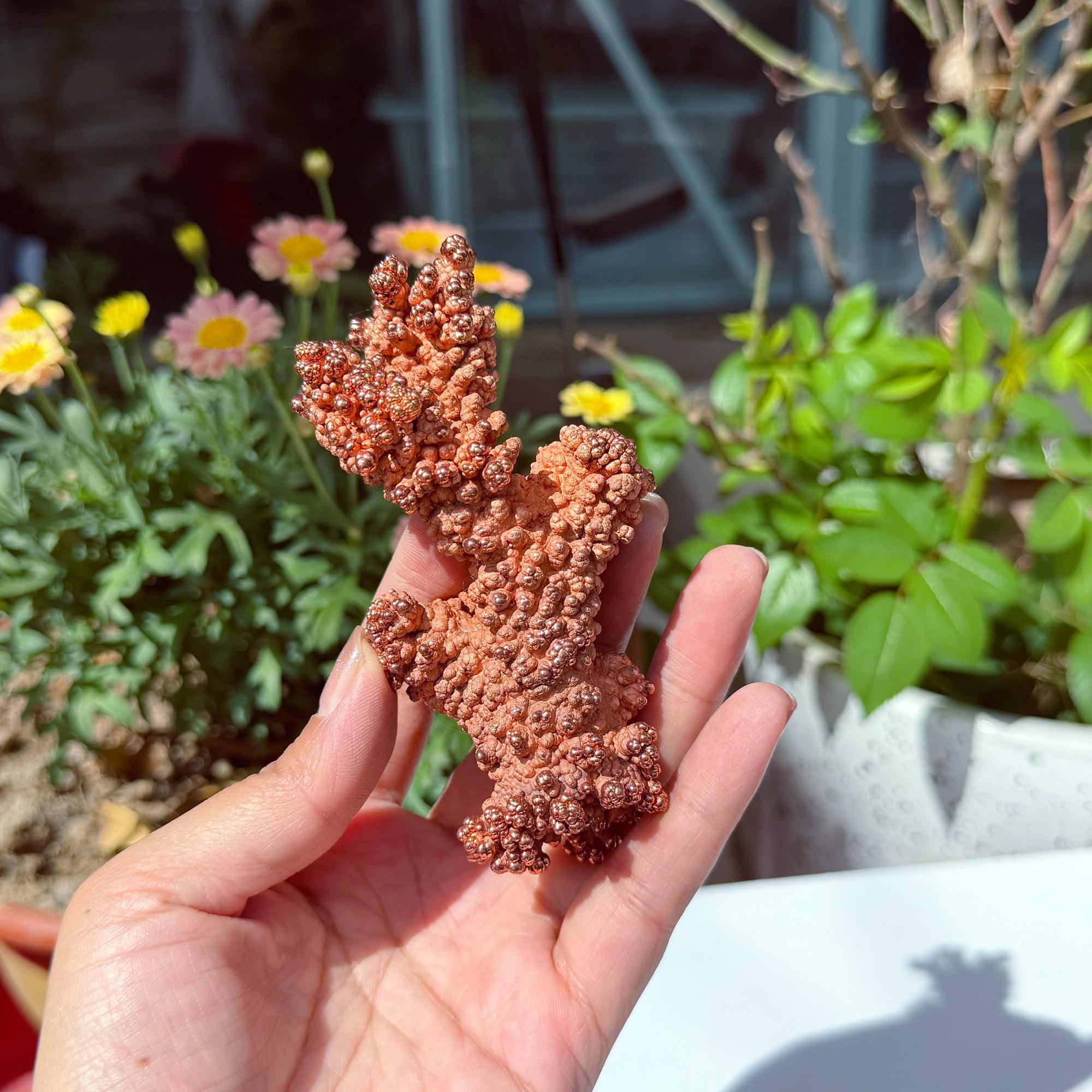 Native Copper Crystal Cluster