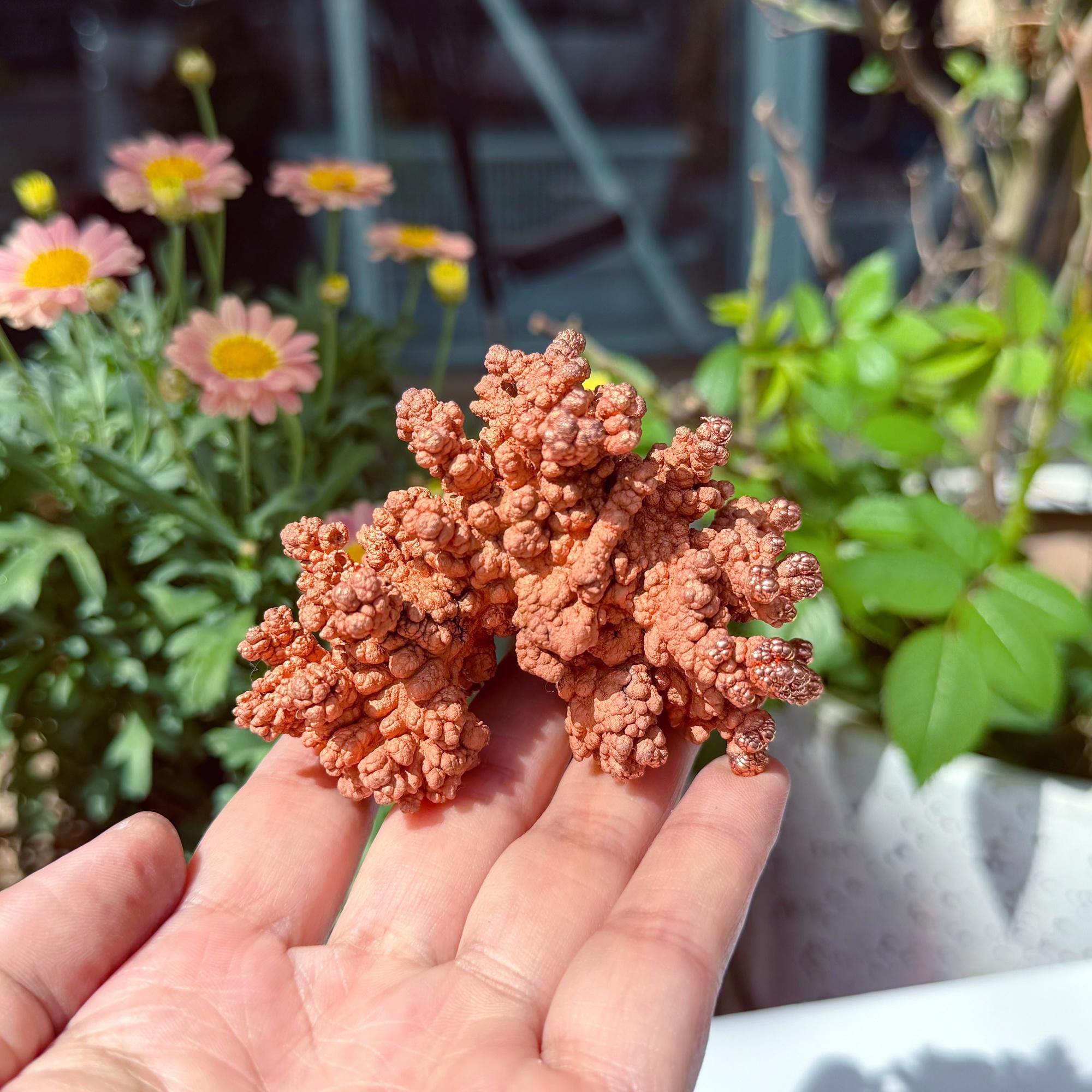 Native Copper Crystal Cluster