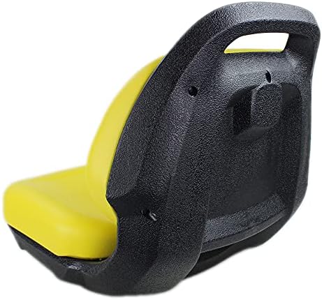 E-AM136044 Deluxe Yellow Seat for John Deere X530, X520 (s/n 020001>), X500 (s/n 020001>), X360, X340, X324, X320, X300R, X304, X300, X305R, X310