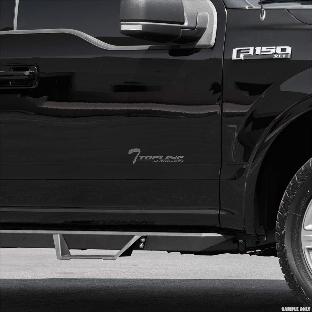 R&L Racing Matte Black Modular Drop Step Nerf Bars Boards Compatible with 2005-2018 Nissan Frontier Crew Cab