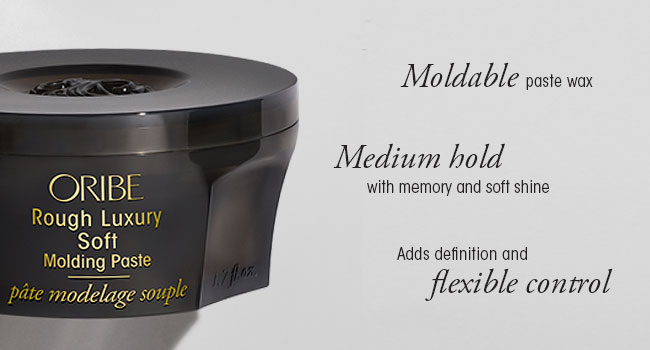 Moldable paste wax, medium hold, flexible control