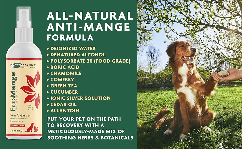 All-Natural Anti-Mange Formula