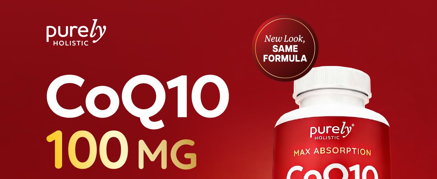 coq10 100mg coenzyme q 10 ubiquinone purely holistic heart health support