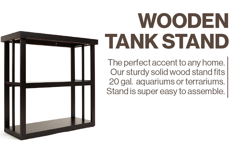 Petco Brand - Imagitarium Newport Wooden Tank Stand - for 20 Gallon Aquariums