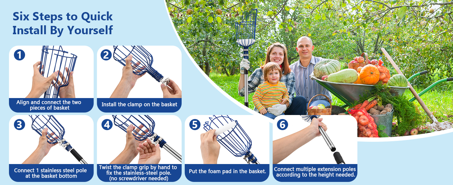 Fruit Picker Pole