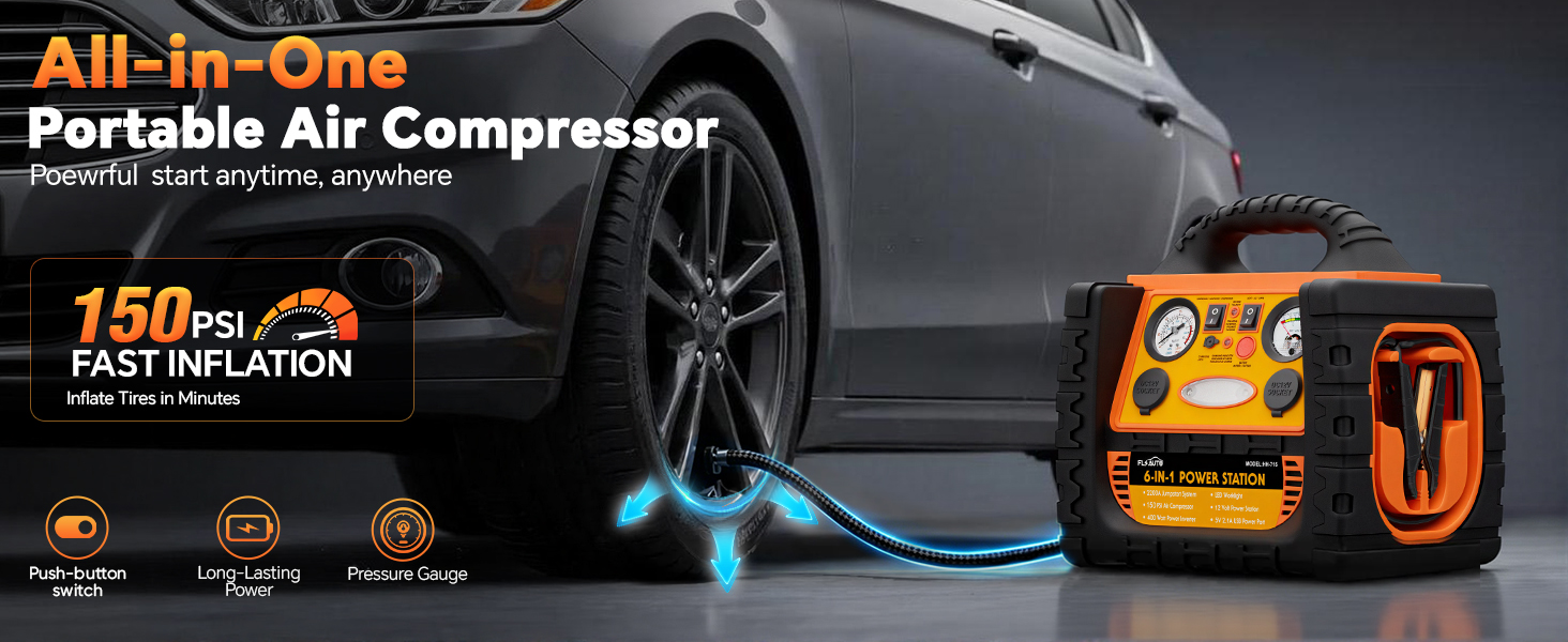 car battery jump starter