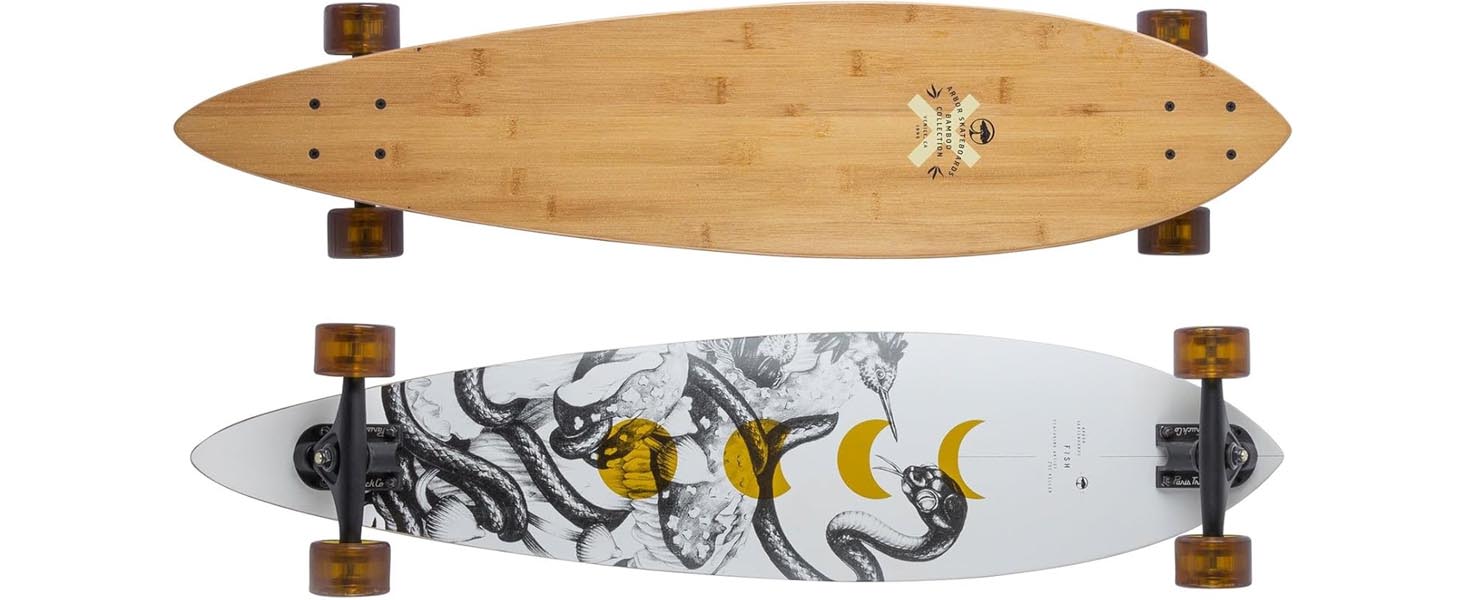 Arbor Bamboo Fish 37 Complete Longboard main