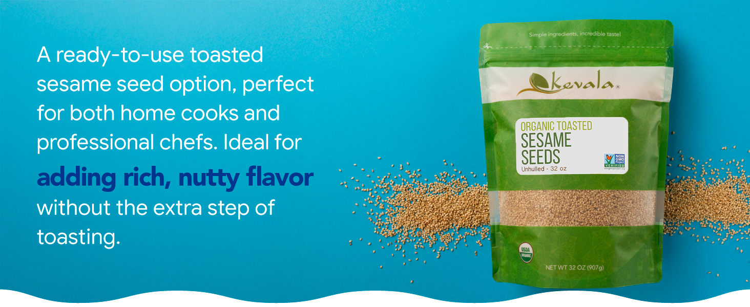 kevala toasted sesame seeds