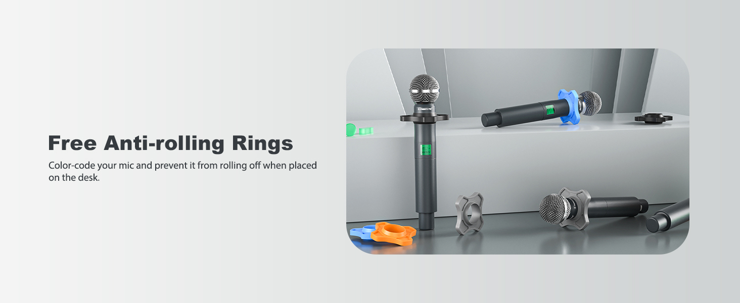 Free Anti-rolling Rings