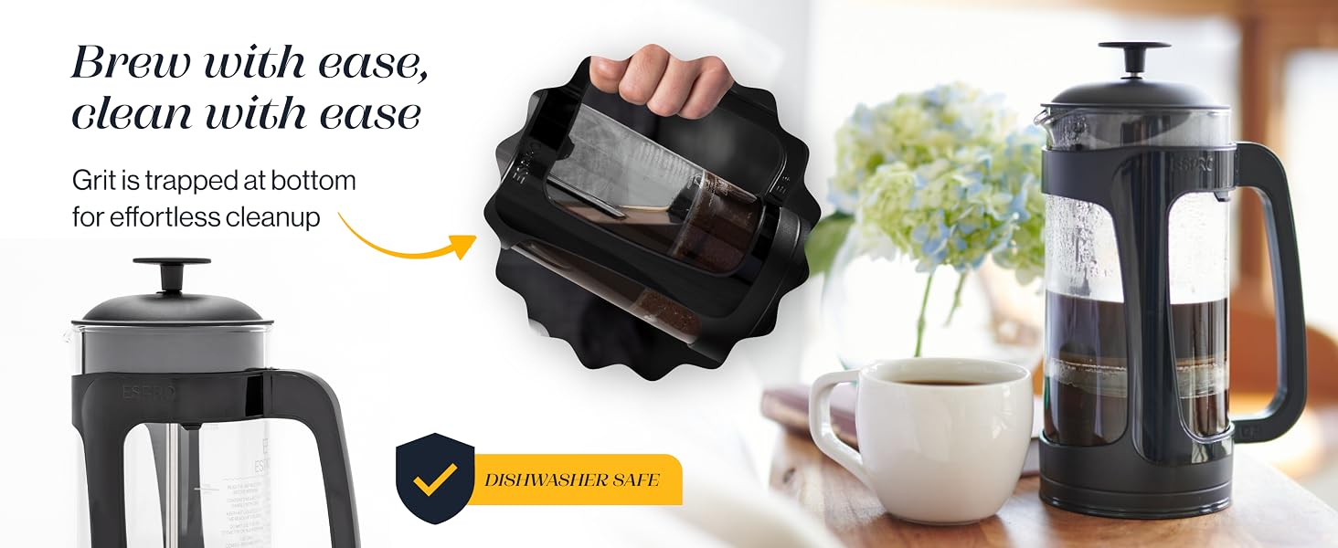 Brew with ease, clean with ease