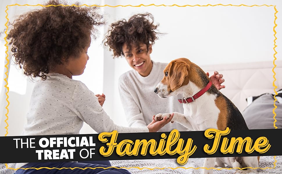 family dog treats bonding healthy natural tasty reward training snack outdoor fun chewy love trust