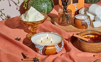Spiced Pumpkin ingredients; marshmallow whip, Creme Brulee, Cinnamon and pumpkin.