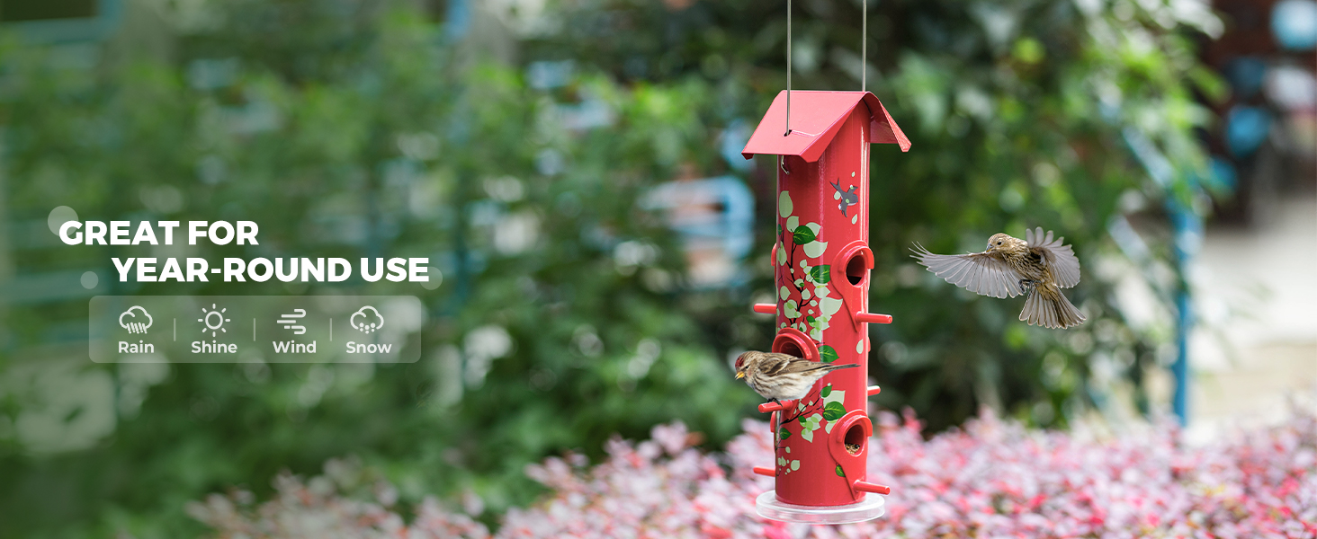 tube bird feeder