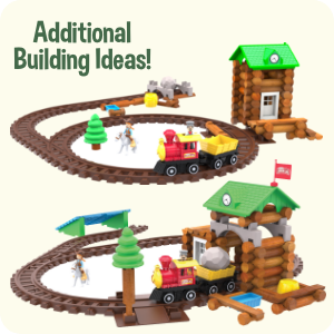 additional build ideas callout from back of package