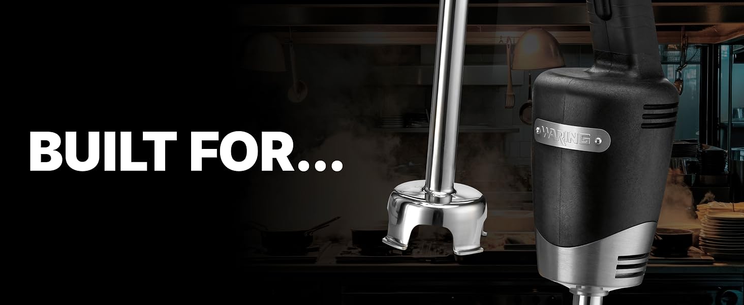 Waring 10&amp;#34; Medium-Duty Quik Stik Plus Immersion Blender