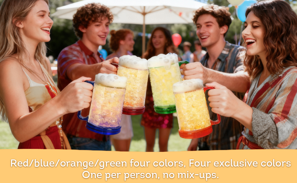 Four exclusive colors