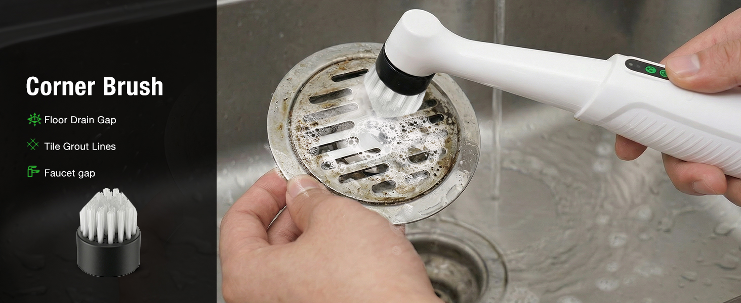 cepillo eléctrico para lavar baño