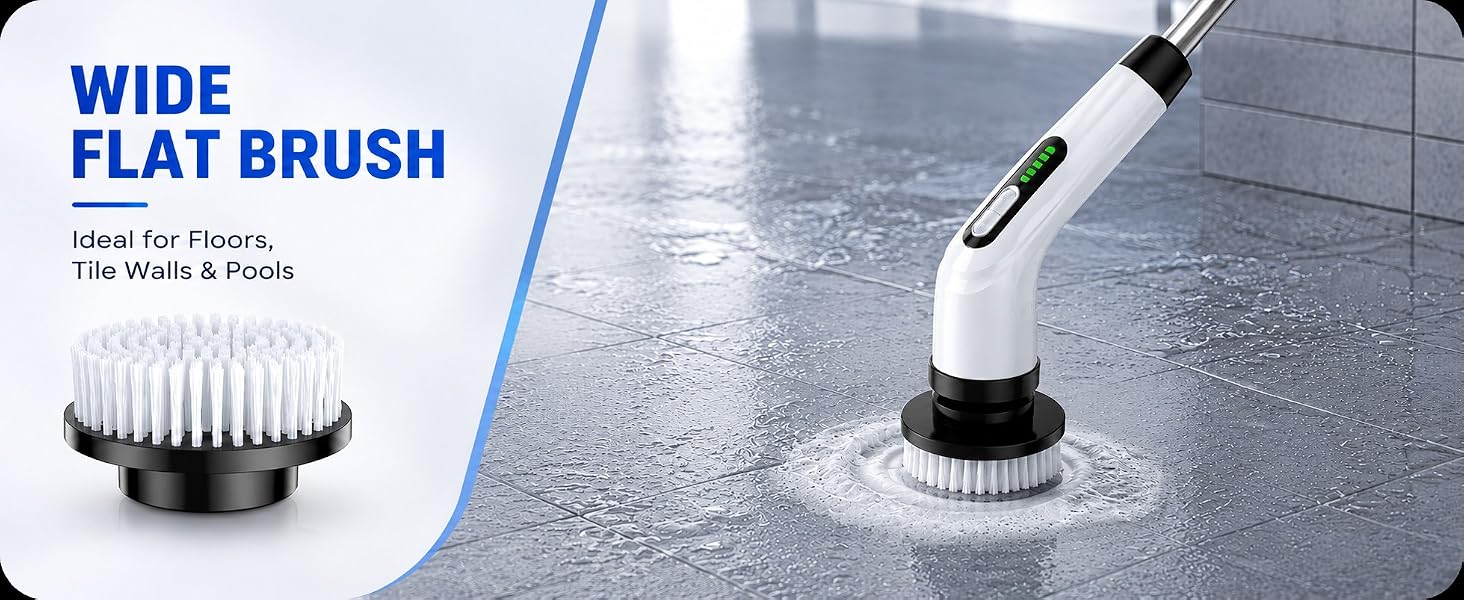 shower cleaner brush bathroom scrubber shower scrubber with long handle