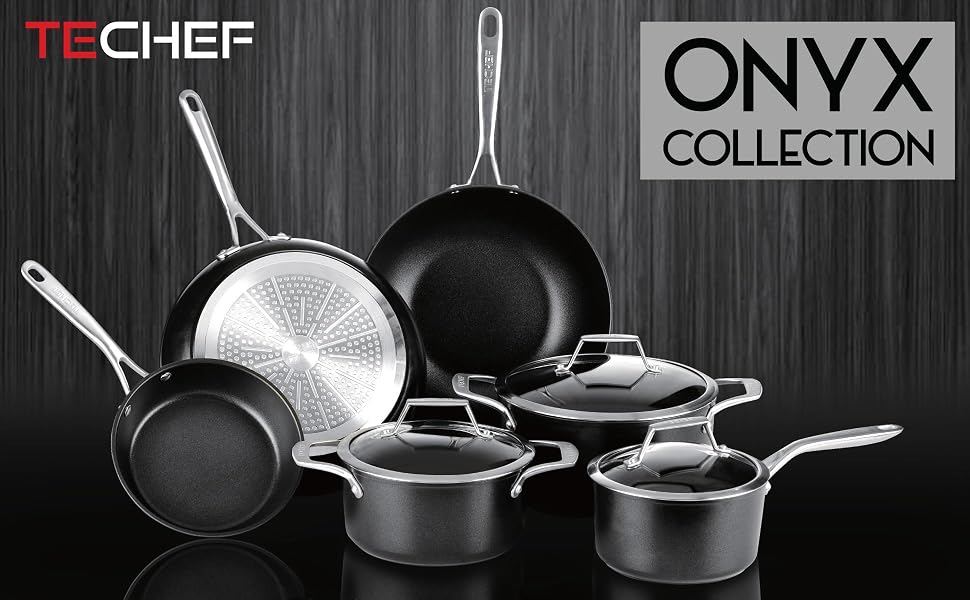 techef onyx best nonstick frying pan