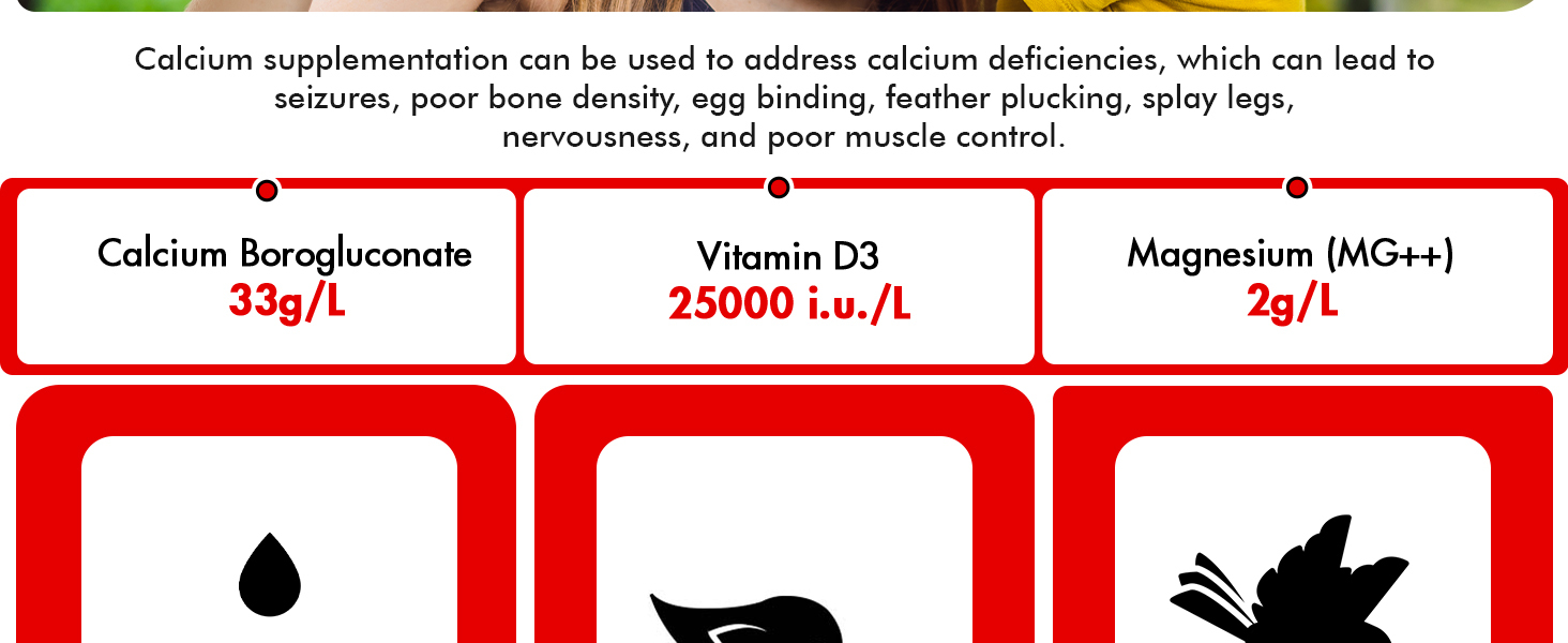 Calcium and vitamin