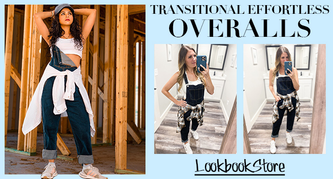 LookbookStore denim overalls for women