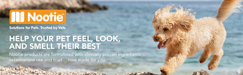 pet shampoo, nootie, dog shampoo