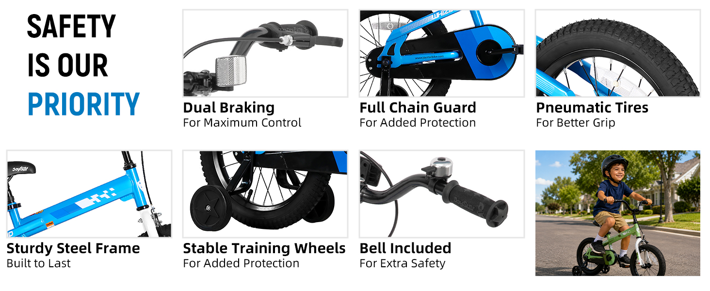 safety kids bike