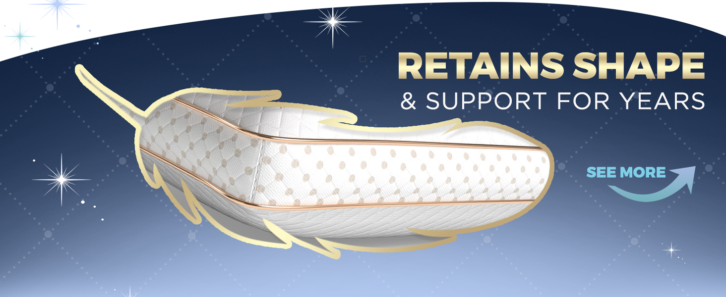 Airflow PRO shredded memory foam pillow