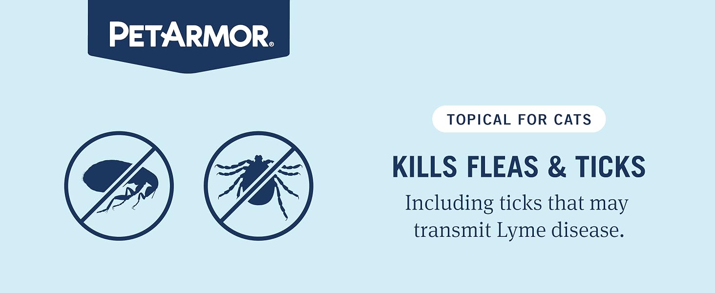 flea and tick topical for cats