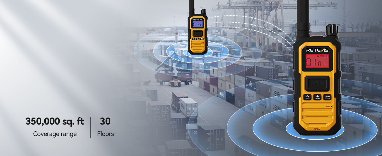 long range walkie talkies