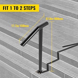 metal handrail for stairs