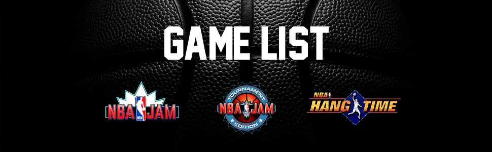 NBA JAM game list