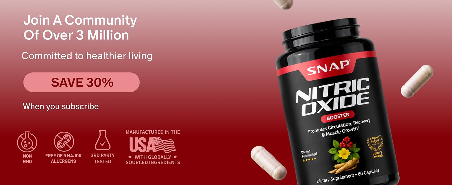 Third party tested non-gmo free of major allergens made in the usa