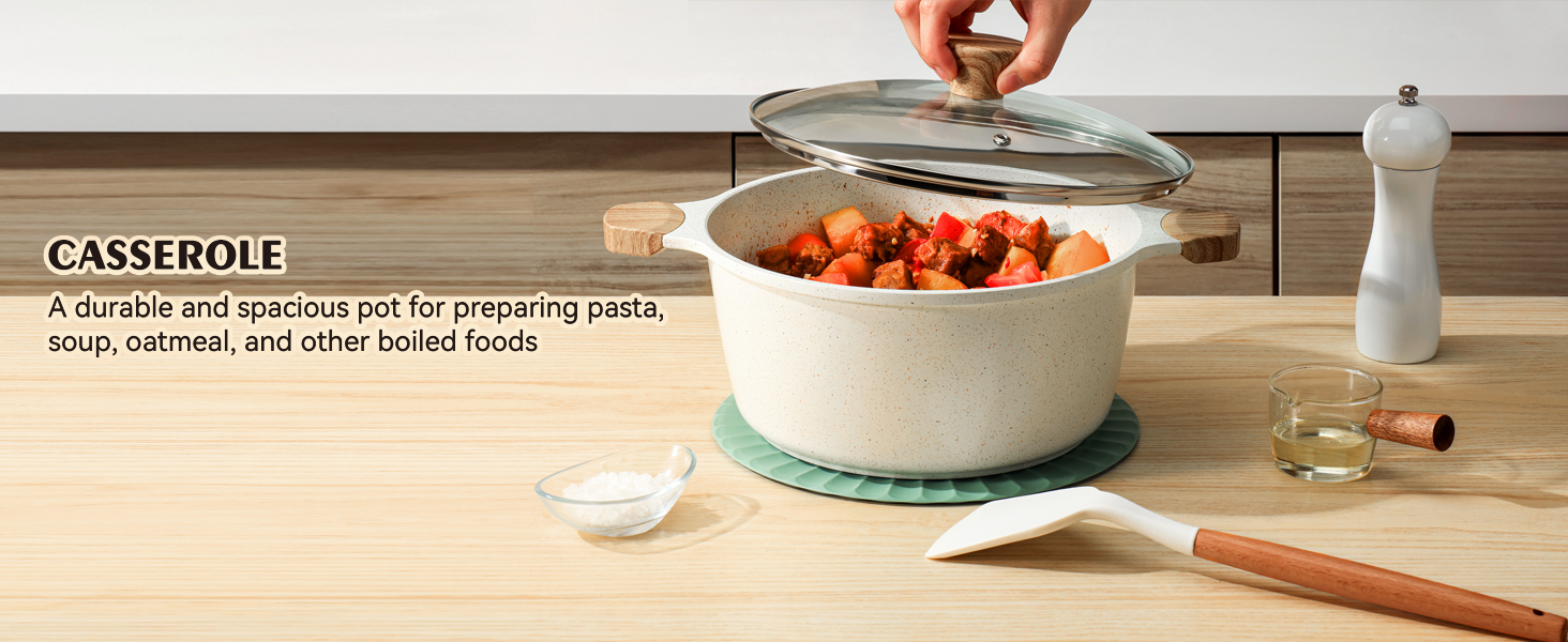 casserole pot