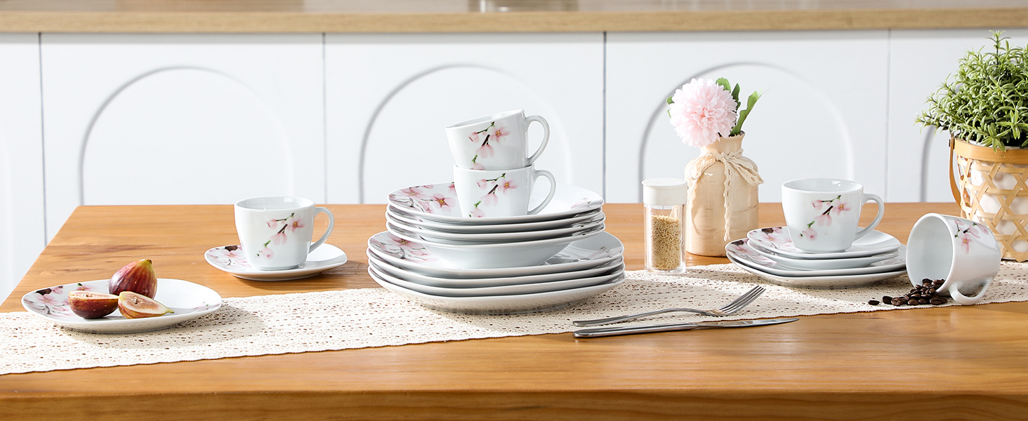 dinnerware sets with cups