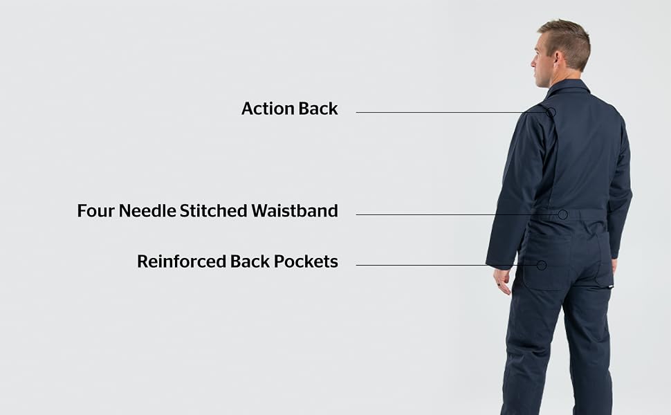 Action Back, Reinforced Back Pockets