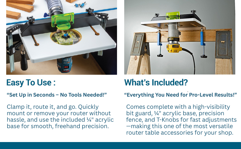 Rockler Trim Router Table