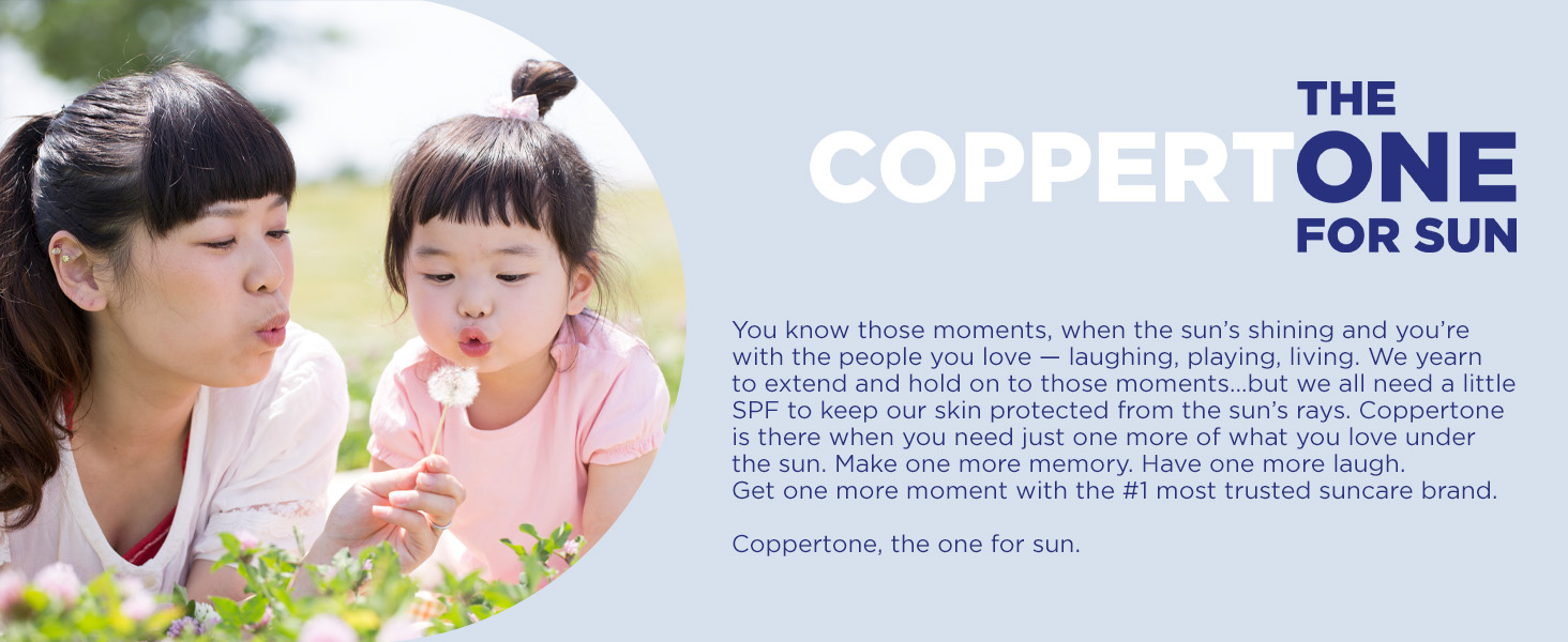 Coppertone the one for sun