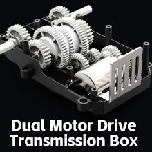 Dual Motor Drive Trandmission Box