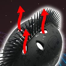 mohawk, kid, boy, girl, teen, tween, 3d helmet