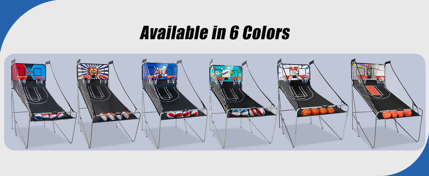 available in 6 colors