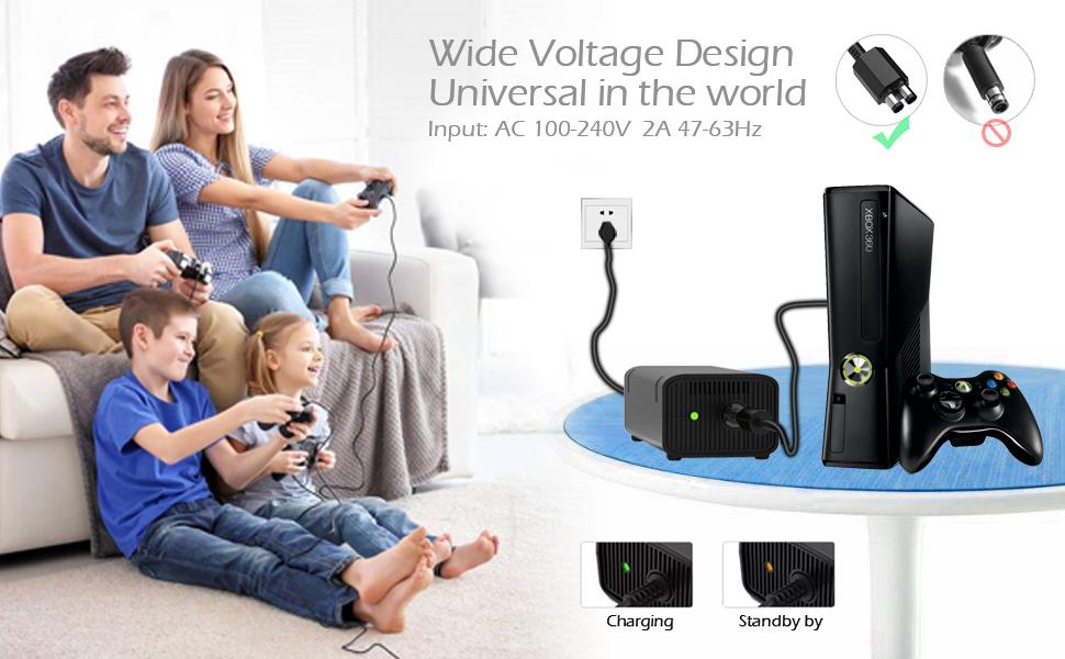 power supply for xbox 360