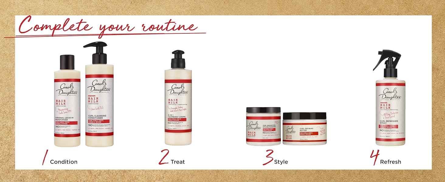 hair product routine