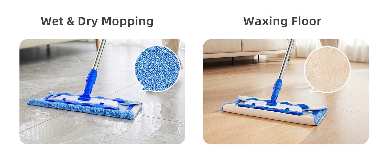 MR.SIGA MICROFIBER FLAT MOP