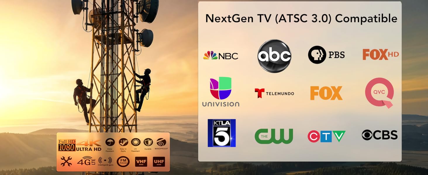 Cut the cord and enjoy free TV.